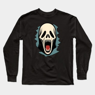 Ghostface Scream mask Long Sleeve T-Shirt